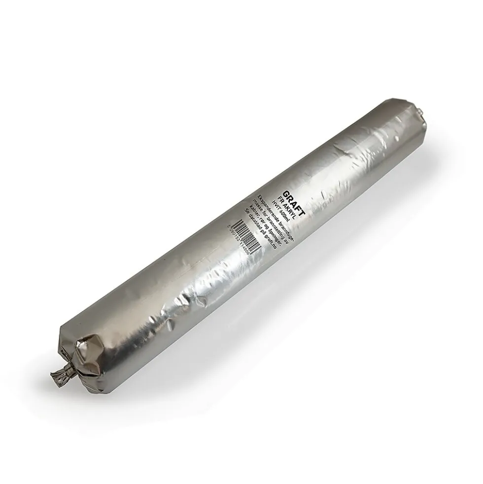 Fugemasse GRAFT FR Akryl hvit 600 ml