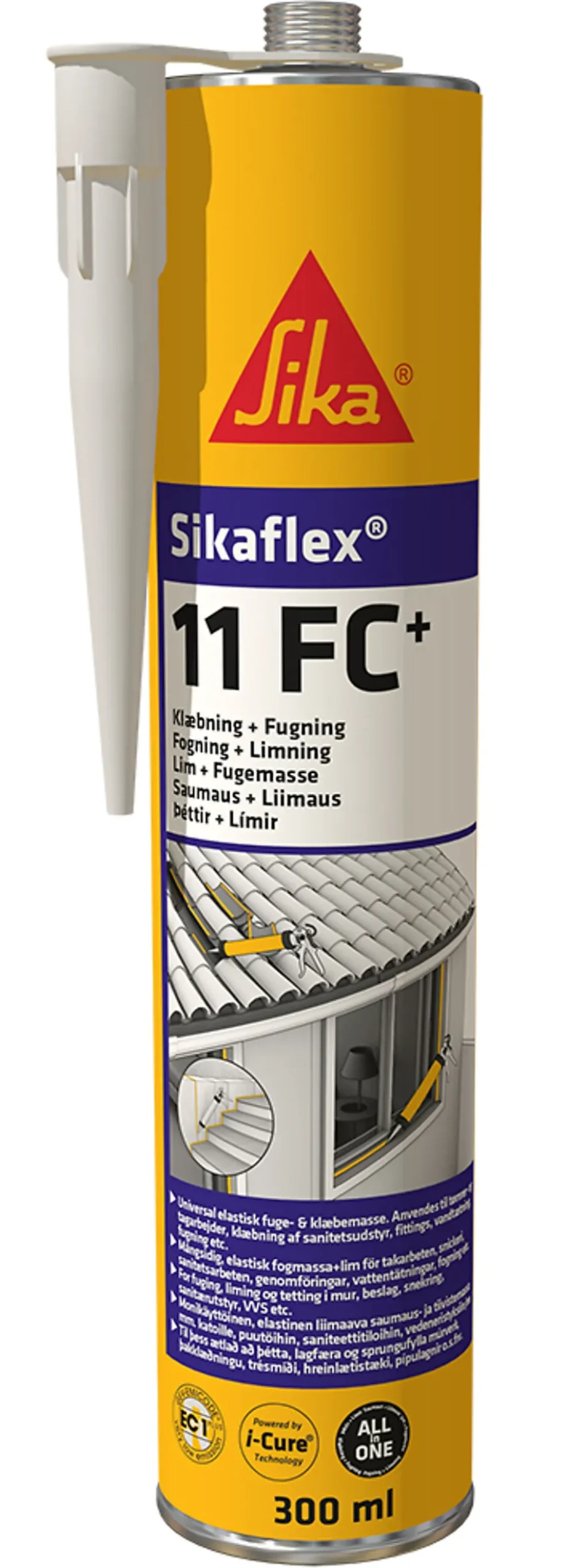 Fugemasse sort -11 fc+ 300 ml