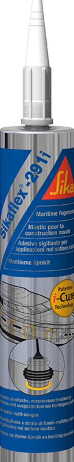 Fugem/lim sikaflex-291i sort patron 300 ml patron