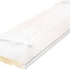 Furu 13x120x4500 sjøbod natur snø børstet effektpanel sprekk