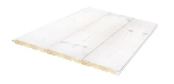 Furu 13x120x4500 sjøbod natur snø børstet effektpanel sprekk