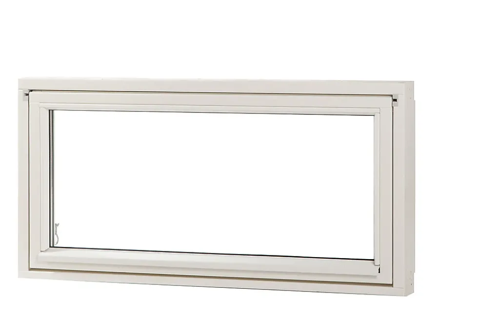 Garasjevindu topphengslet 11x6 2-lags
