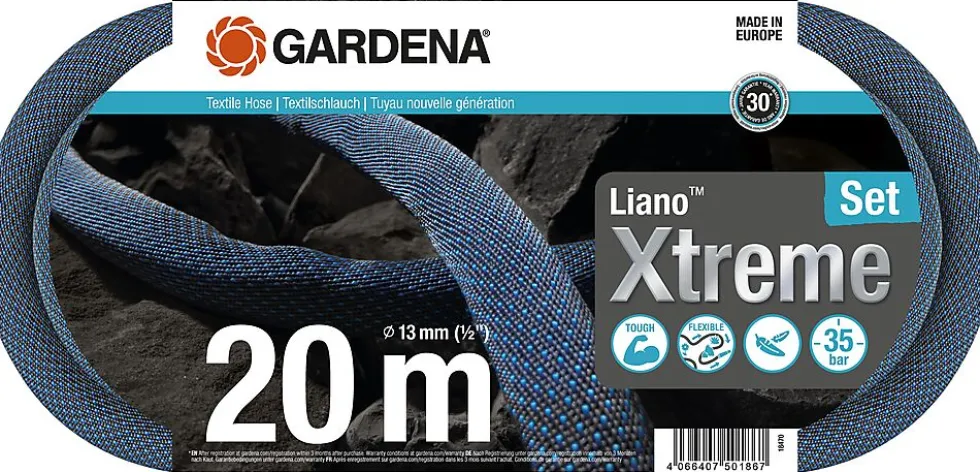 Gardena Tekstilslange Liano XTREME 20 meter