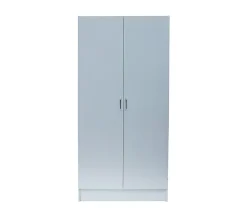 Garderobeskap hvit 100 cm (del 1 av 2)