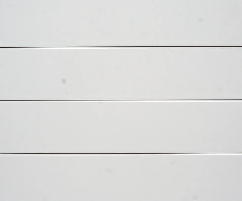 Garsjeport GTSL hvit 200x252 cm Granteck slett