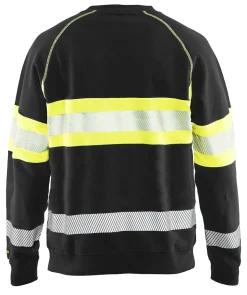Genser hivis kl 1 335911589933s svart/gul