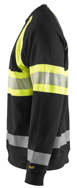 Genser hivis kl 1 335911589933s svart/gul