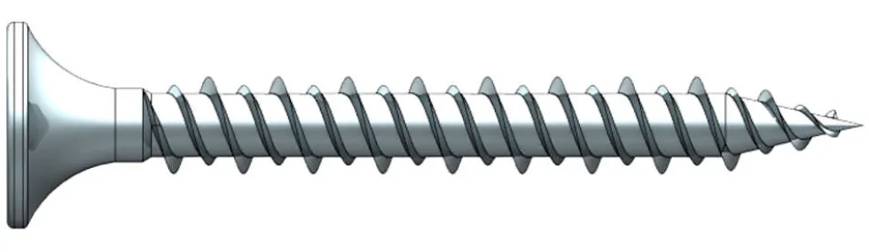 Gipsskruer stål/tre 3,9x41 mm 1000 stk båndet