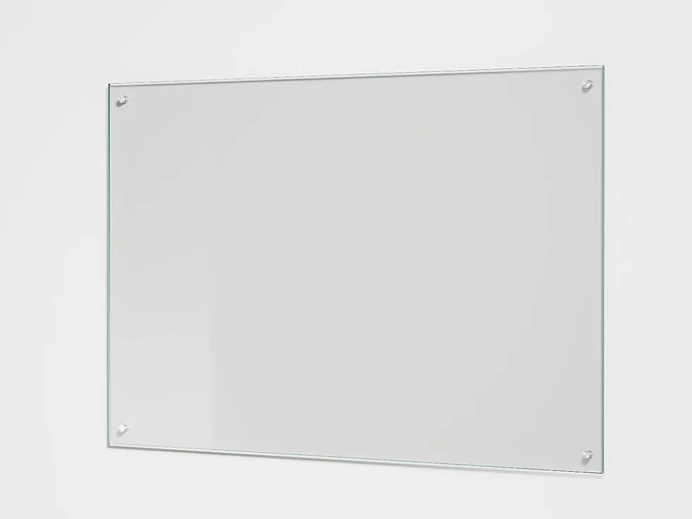 Glassplate herdet klar 6x700x450 mm
