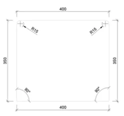 Glassplate peis sotet