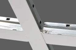 Glava luna tverrprofilt35 hvit 1200 l = 1200 mm