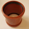 Glidemuffe 110 mm brun