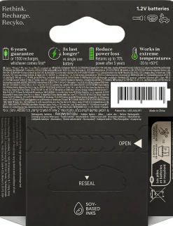 GP Recyko Pro oppladbar AA-batteri 2000mAh 4-pakk