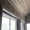 Gran 14x120 sprekkpanel nat mørkne panel sprekkpanel nord beiset