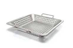 Grillwok i rustfritt stål