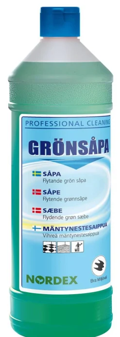 Grønnsåpe 1l