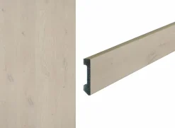 Gulvlist vinyl 17 stk 2400X13X58 mm Desert