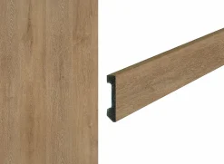 Gulvlist vinyl 17 stk 2400X13X58 mm Desert