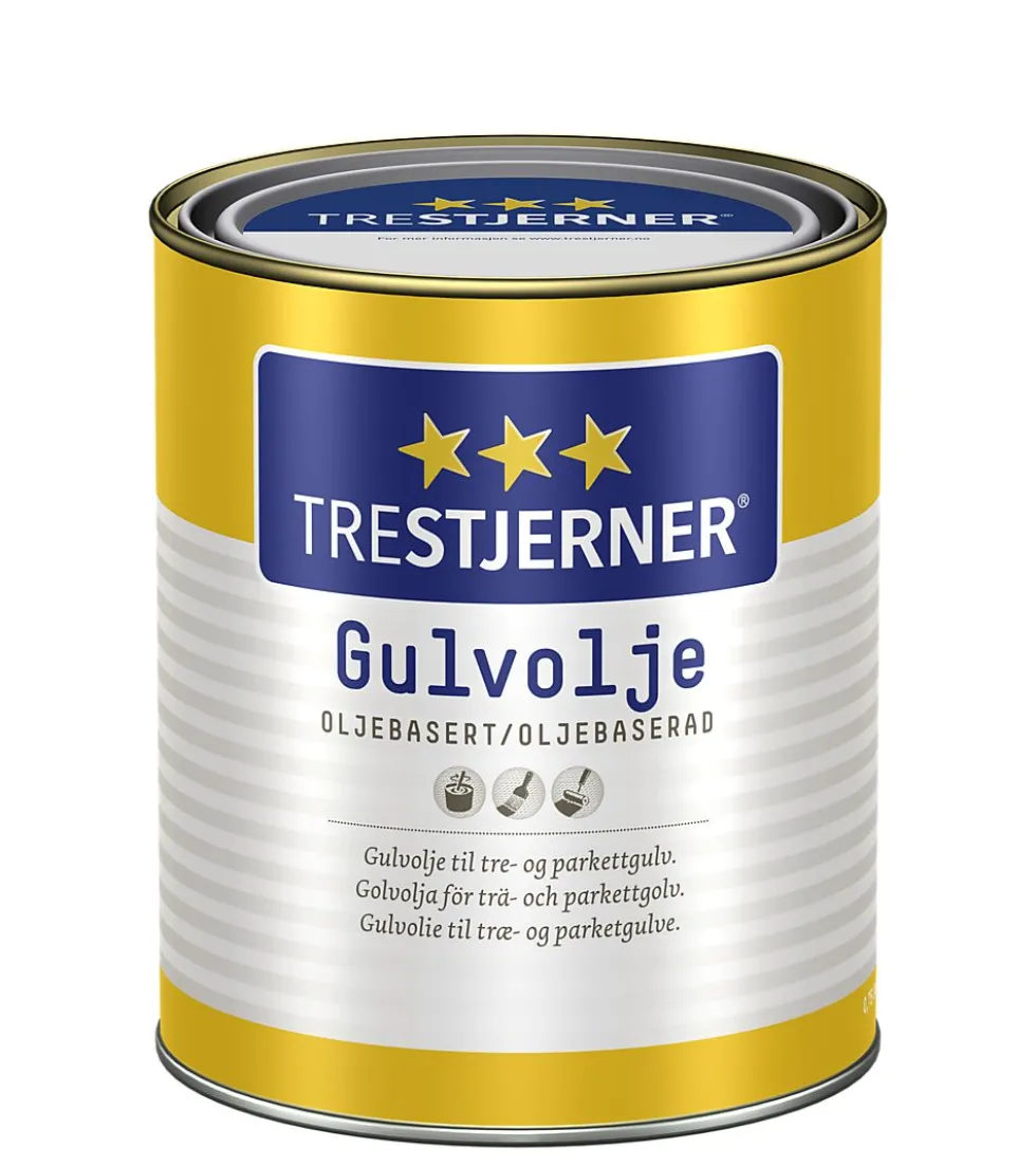 Gulvolje hvit 0,68 liter