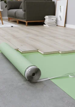 Gulvunderlag aquastop med aluminiumstape