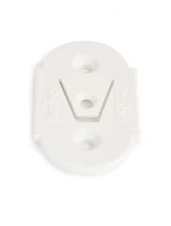 Habo festeplate 1102 hvit 2 stk
