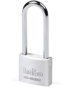 Habo hengelås 503-40 HB62 høy bøyle