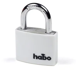 Habo hengelås 703-40 hvit