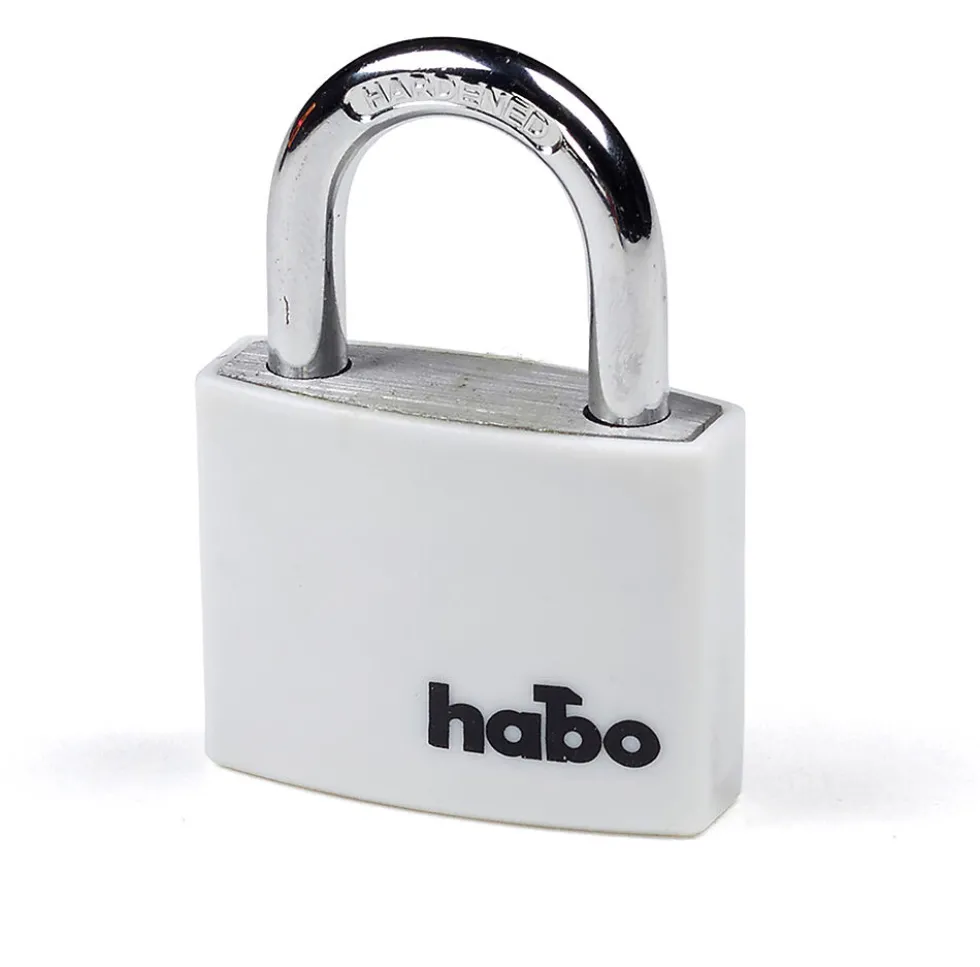Habo hengelås 703-40 hvit