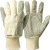 Hanske bomull 8 med polkadots