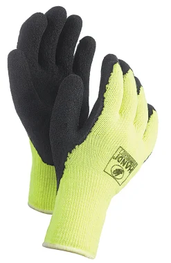 Hanske gummibel foret 1643 10 handi foret gummibel hanske str.10