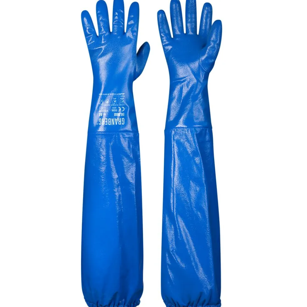 Hanske nitril 10 olje syreb lang 60 granberg - 114.0660-10