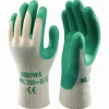 Hanske strikket 10 gummibeleggshowa grip - 109.310-10