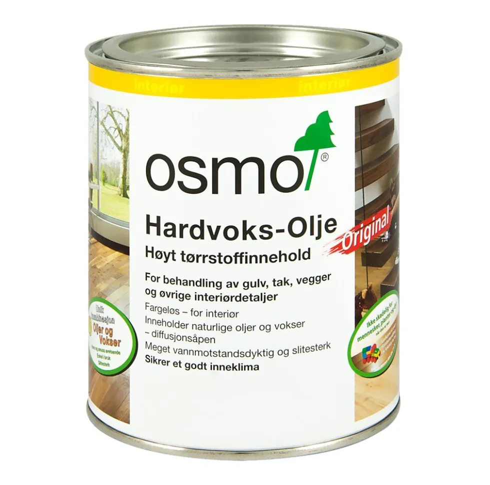 Hardvoksolje 3065 0,75 liter semi-matt