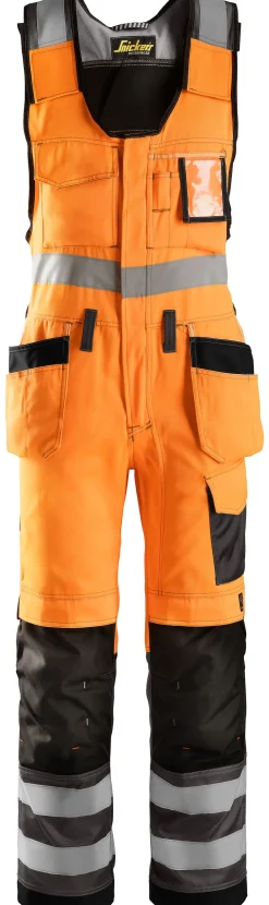 Helbukse 0213 hl ora/grå kl2 58 snickers workwear