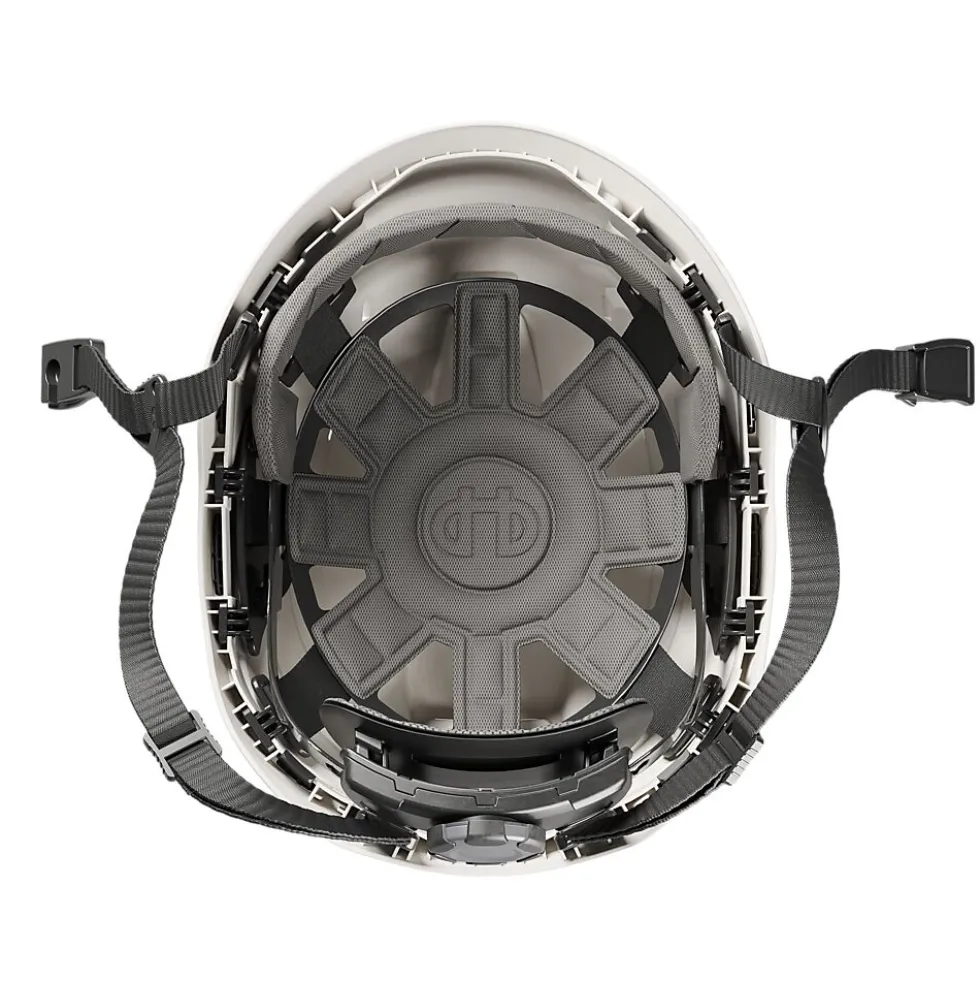 Hellberg Sector vernehjelm ventilert hvit