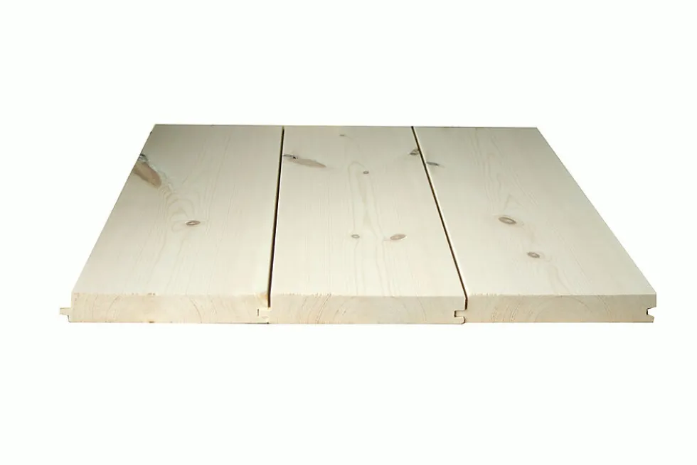 Herregårdspanel natur 20x135 mm ubehandlet furu