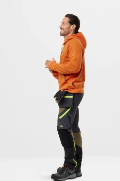 Hettegenser oransje str XXL