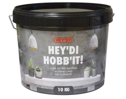 Heydi Hobbit hobbystøp 10 kg betonggrå