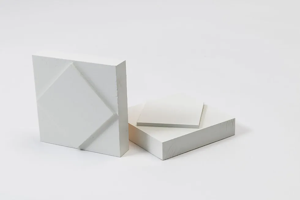 Hjørnekloss kk46 hvit 2pk 100x100