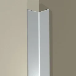 Hjørnelist 25x25mm sølvel 3m