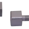 Hjørne 12,5mm anodisert aluminium squarejolly pakke a 2 stk