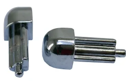Hjørnestift utvendig krom aluminium 10 mm pakke a 2 stk