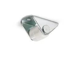 Hjul 15mm elf/hvit plast fast sb 103 pk4 stk max 25kg stålplate23
