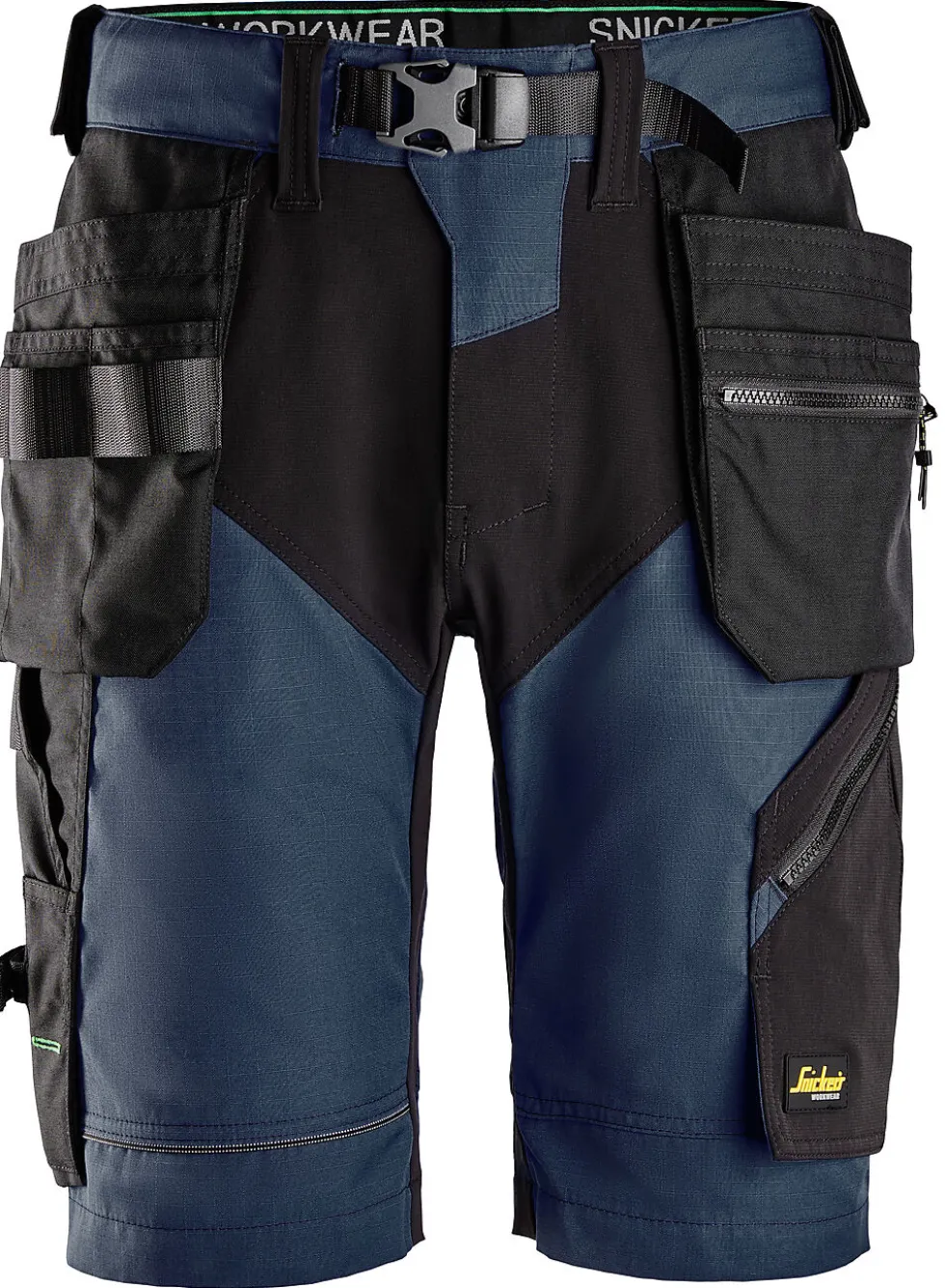 Håndverkshorts 6904 FLexiWork+ Mørkblå/sort str 46