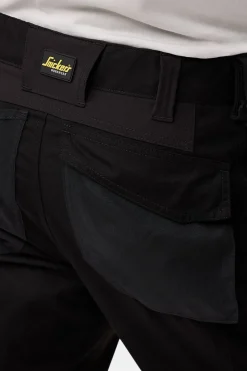 Håndverkshorts 6904 FLexiWork+ Sort str 58