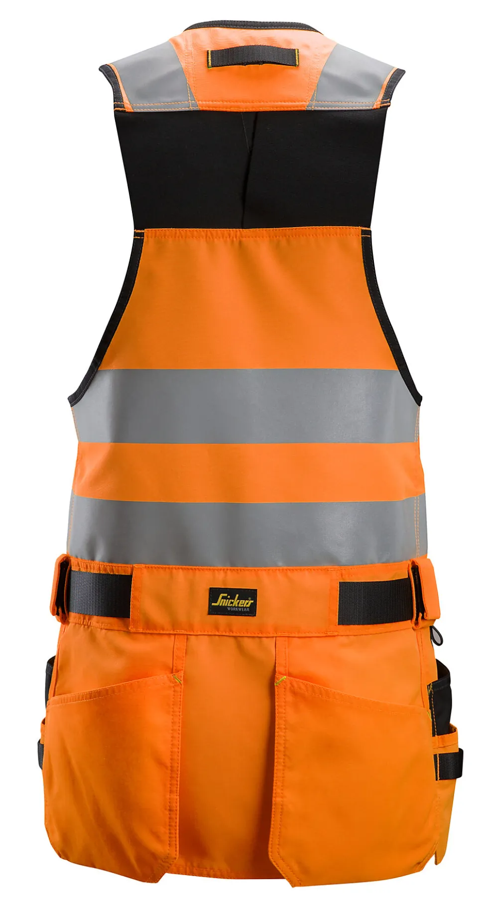 Håndverksvest 4230 AllroundWork kl.1 HiVis oransje/sort 3XL