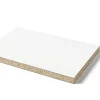 Hobbyplate spon melaminbelagt 19x2480x600 matt hvit