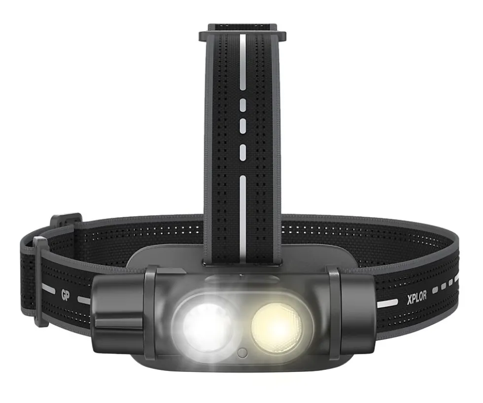 Hodelykt oppladbar PHR19 1200 lumen