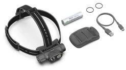 Hodelykt oppladbar PHR19 1200 lumen
