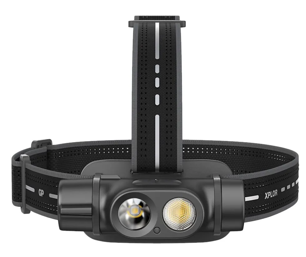 Hodelykt oppladbar PHR19 1200 lumen